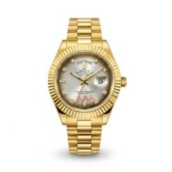 Oyster Perpetual Day Date Diamond Gold Grey
