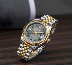 Role_x Oyster Perpetual Date Just Grey