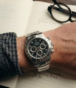 Rolee_x Oyster perpetual Daytona Chosmograph Silver-Black