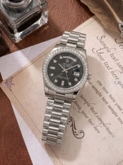 Role_x Oyster Perpetual Day Date Diamond 40 Battery