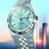 Rolee_x Oyster Perpetual Land Dweller Light Green