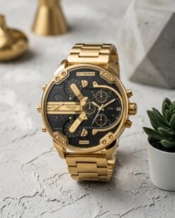 Diesee_l 3 Bar Big Dady Heavy Quality Gold-Black-Gold