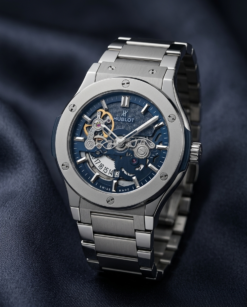 Hublot Classic Fusion Silver-Blue