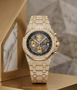 Audemars Pigue_t Royal Oak TachyMeter Iced Out