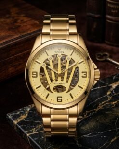 Role_x King Automatic Crown Gold-Gold