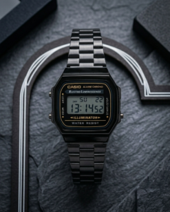 Casio Vintage Illuminator Black