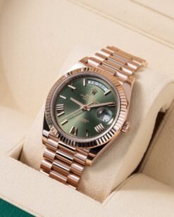 Role_x Oyster Perpetual Day Date 40 Battery Copper-Green