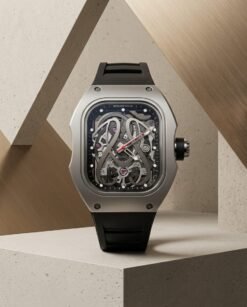 Richard Mille RM-027 Skeleton Black-Silver