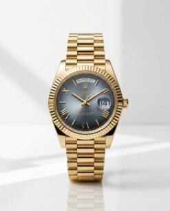 Rolee_x Oyster Perpetual Day Date 40 Battery Gold-Grey