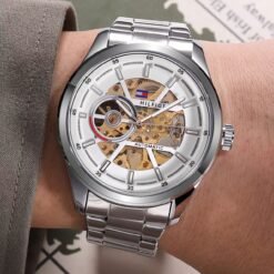 Tommmy Hilfige_r Automatic Silver-White