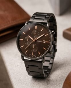 Fossii_l commuter Good Quality Balck-Brown