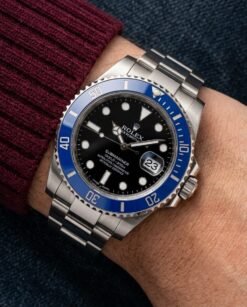Rolee_x Oyster Perpetual Submarine Blue Bazel