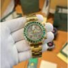 Role_x Oyster Perpetual Daytona Chosmograph Rainbow Gold-Green