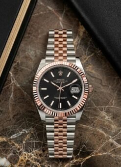 Rolee_x Oyster Perpetual Date Just 2Ton Copper Black