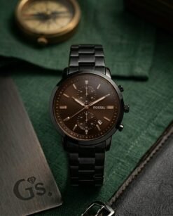 Fossii_l Minimalist Chronograph Black-Brown