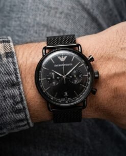 Emporio Arman_i Aviator Full Black
