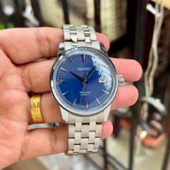 Seikk_o Presage Cocktail Time Mockingbird silver Blue