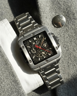 Hublot Square Bang Unico Titanium Silver Black