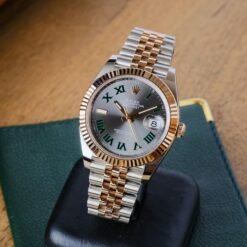 Rolee_x Oyster Perpetual Date Just 2Ton-Copper-Grey