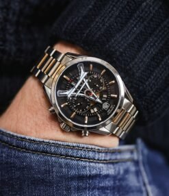 Tag Heuee_r Carrera Paris EiffelTower Silver-Black