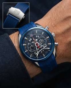 Tag Heuee_r Carrera Paris EiffelTower Blue