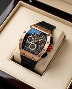 Richard Mille RM50-0301 Mclaren Rose Gold chronograph