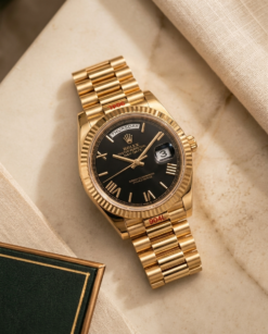 Rolee_x Oyster Perpetual Day Date 40 Battery Gold-Black