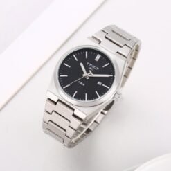 Tissoo_t 1853 Prx Silver-Black Plain