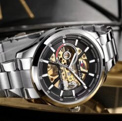 Tommmy Hilfige_r Automatic Silver-Black