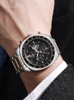 Guccc_i chronograph 2Ton-Copper-Black