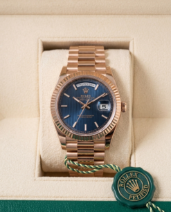 Rolee_x Oyster Perpetual Day Date 40 Battery Copper-Blue