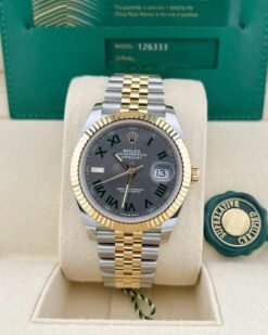 Rolee_x Oyster Perpetual Date Just 2Ton-Gold-Grey