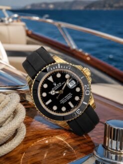 Rolee_x Oyster Perpetual Yach Master Battery Gold